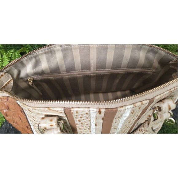 Brahmin Duxbury Satchel (Champagne Koubba) - Picture 6 of 15